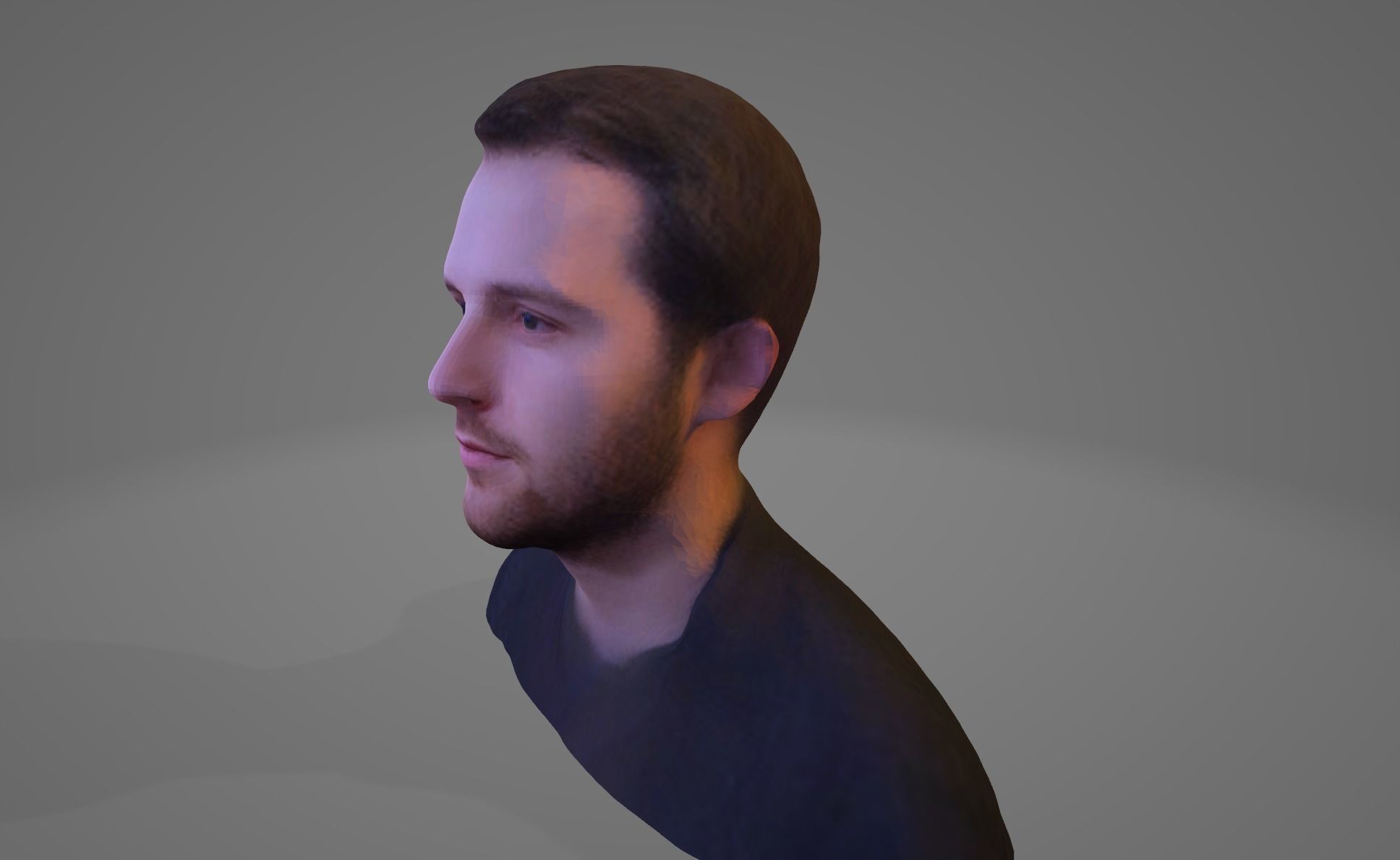 Character No 1 Not Rigged 3D model Low-poly 3D model_17