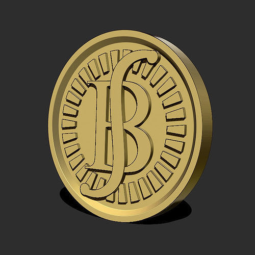 Belly Coin 3D print model