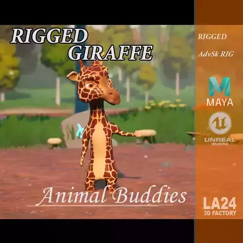 Jungle Animal Buddies - Giraffe