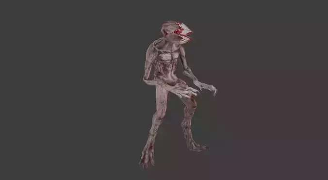 Stranger Things Demogorgon animated