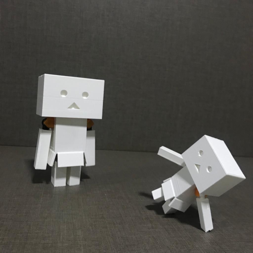 Amazon Box Bot Articulated 3D print model_1