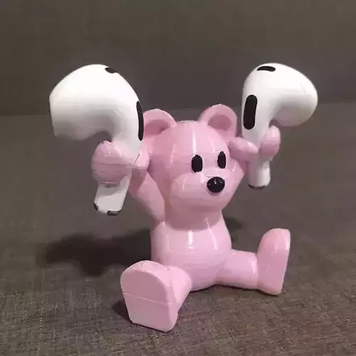Bear Airpods Holder