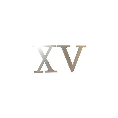 Roman Numerals 15 v1 003 Low-poly 3D model