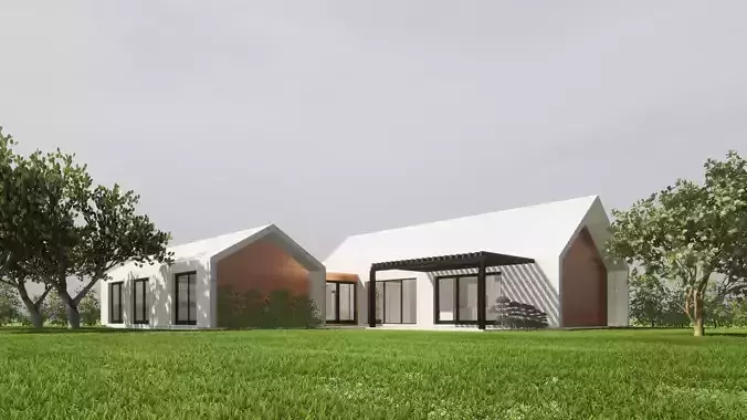 3 bedroom barn-house