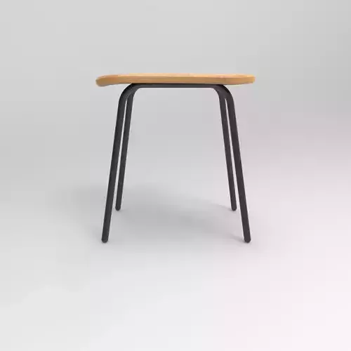 Stool wooden with legs