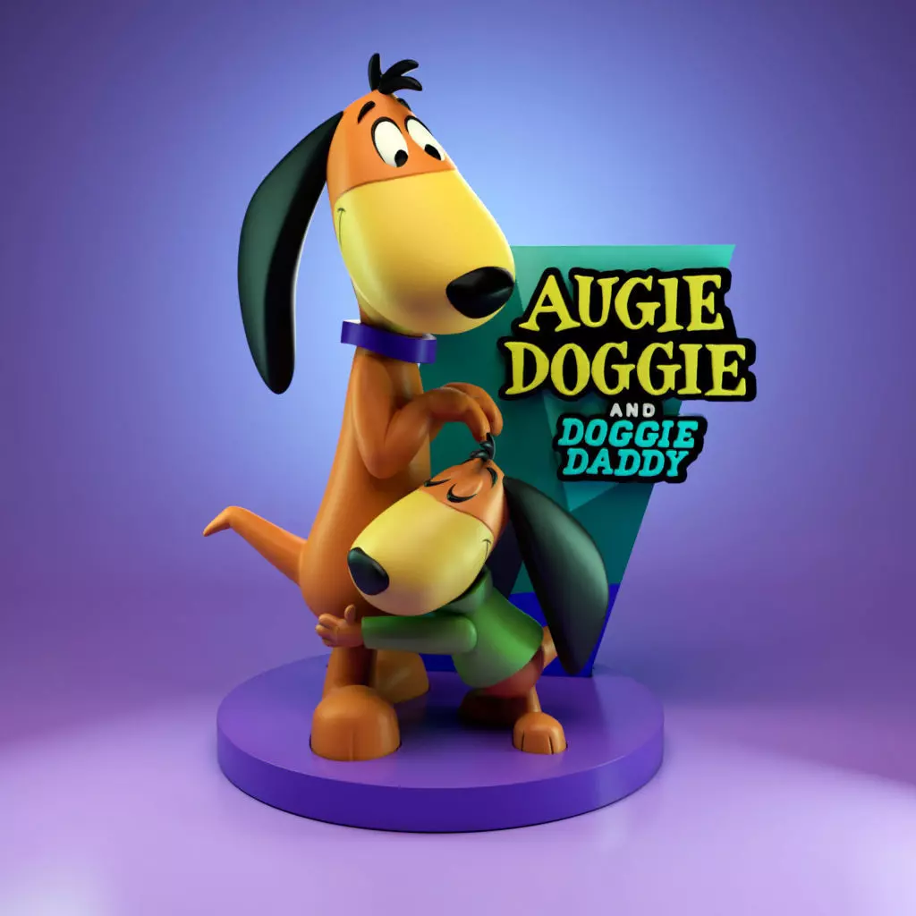 Augie Doggie and Doggie Daddy 3D print model_0