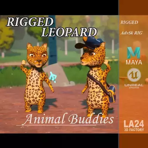 Jungle Animal Buddies - Leopard