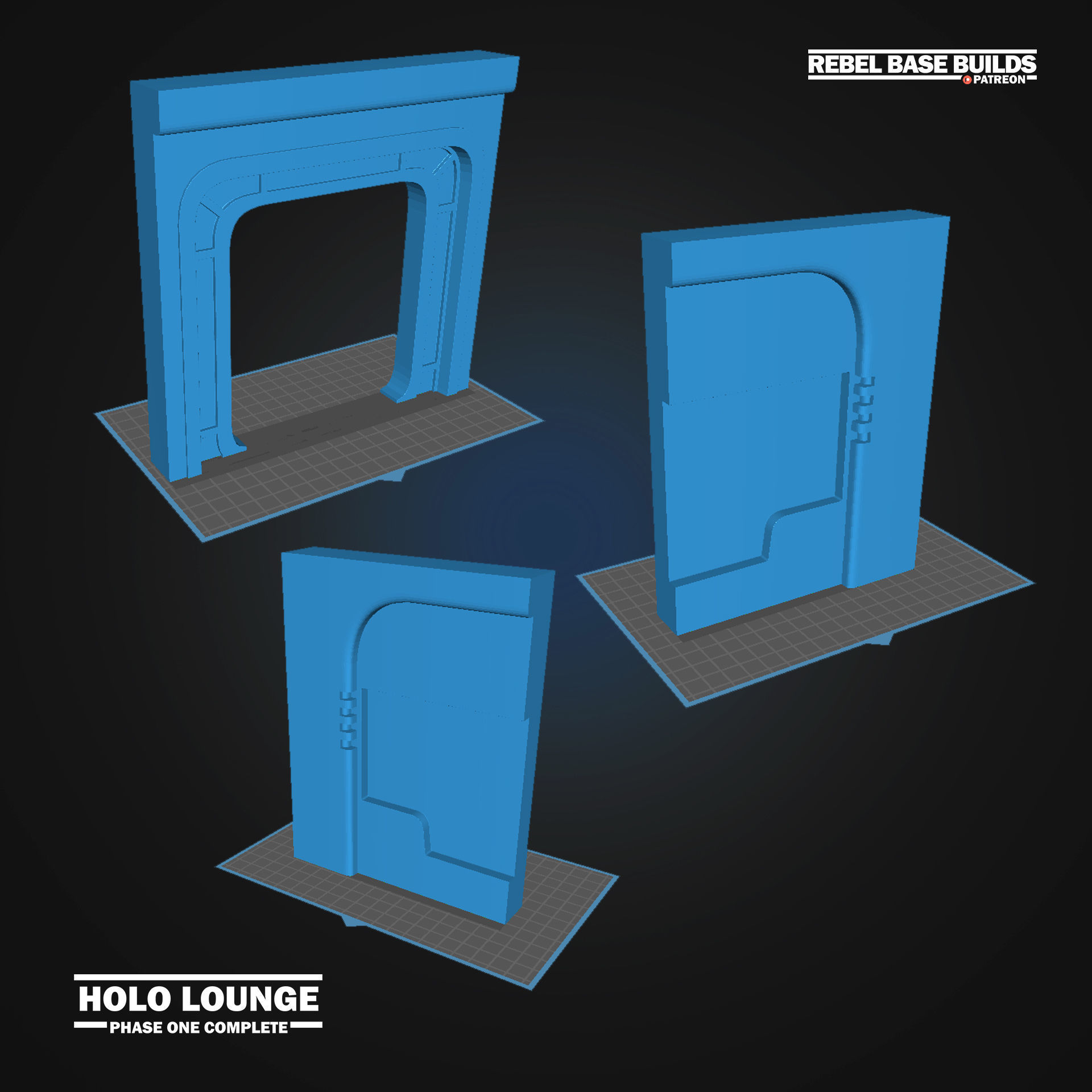 THE FALLEN ORDER - MANTIS STINGER DIORAMA - HOLO LOUNGE 3D print model_6