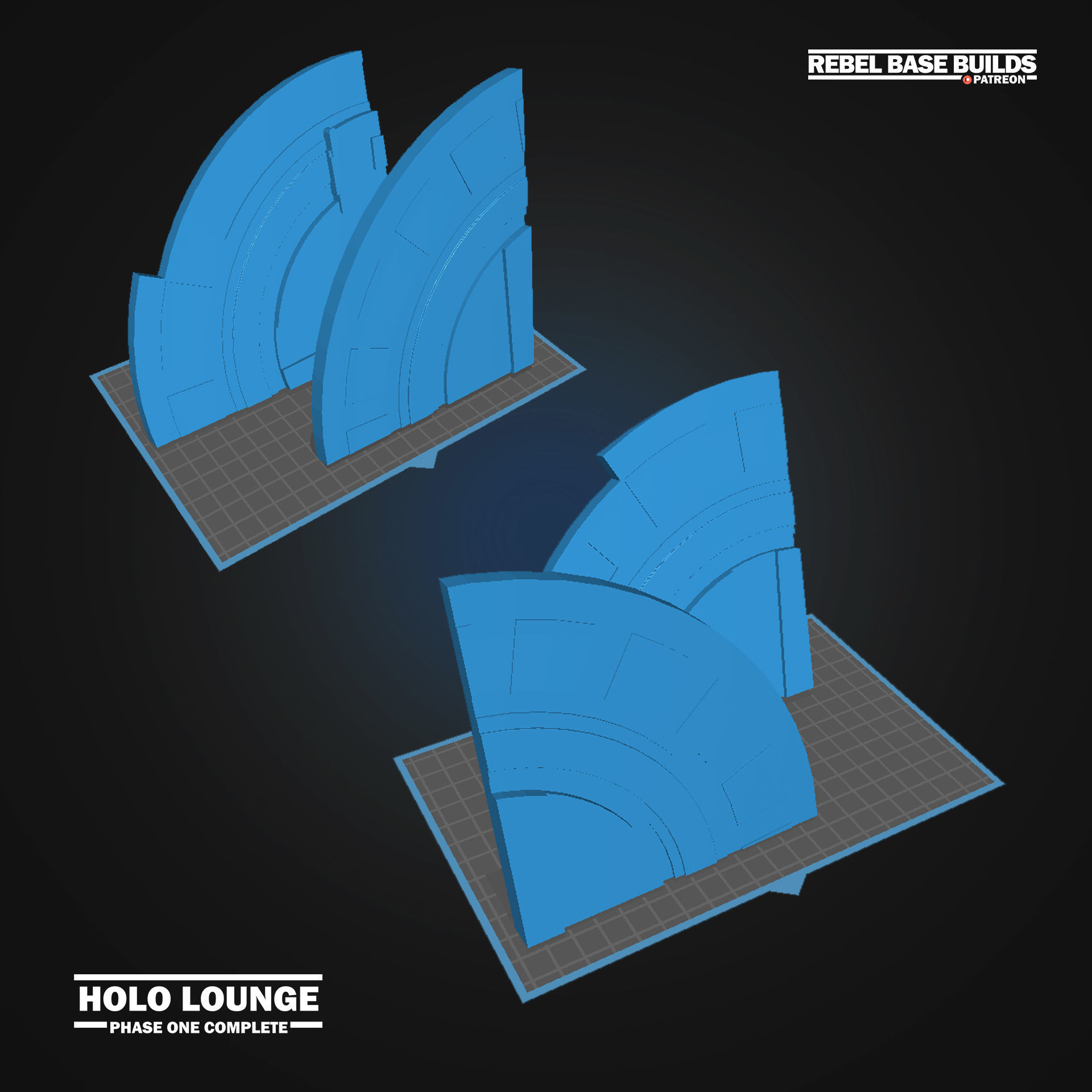 THE FALLEN ORDER - MANTIS STINGER DIORAMA - HOLO LOUNGE 3D print model_4