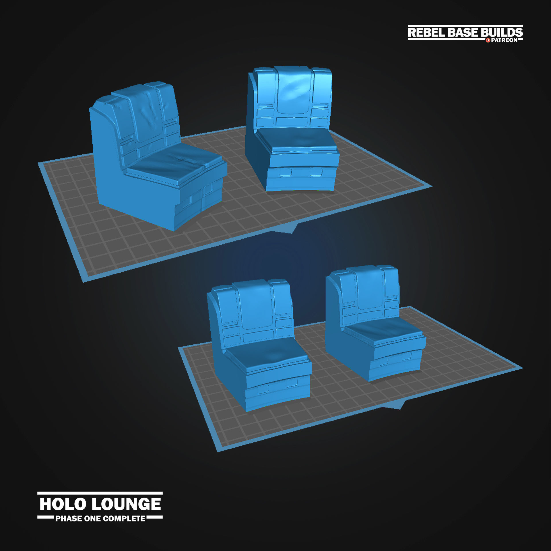 THE FALLEN ORDER - MANTIS STINGER DIORAMA - HOLO LOUNGE 3D print model_8