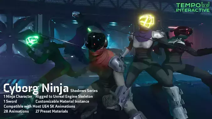 Cyborg Ninja - Shadows Series