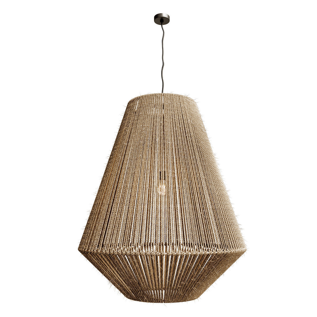 Rags Pendant Lamp 3D model_1