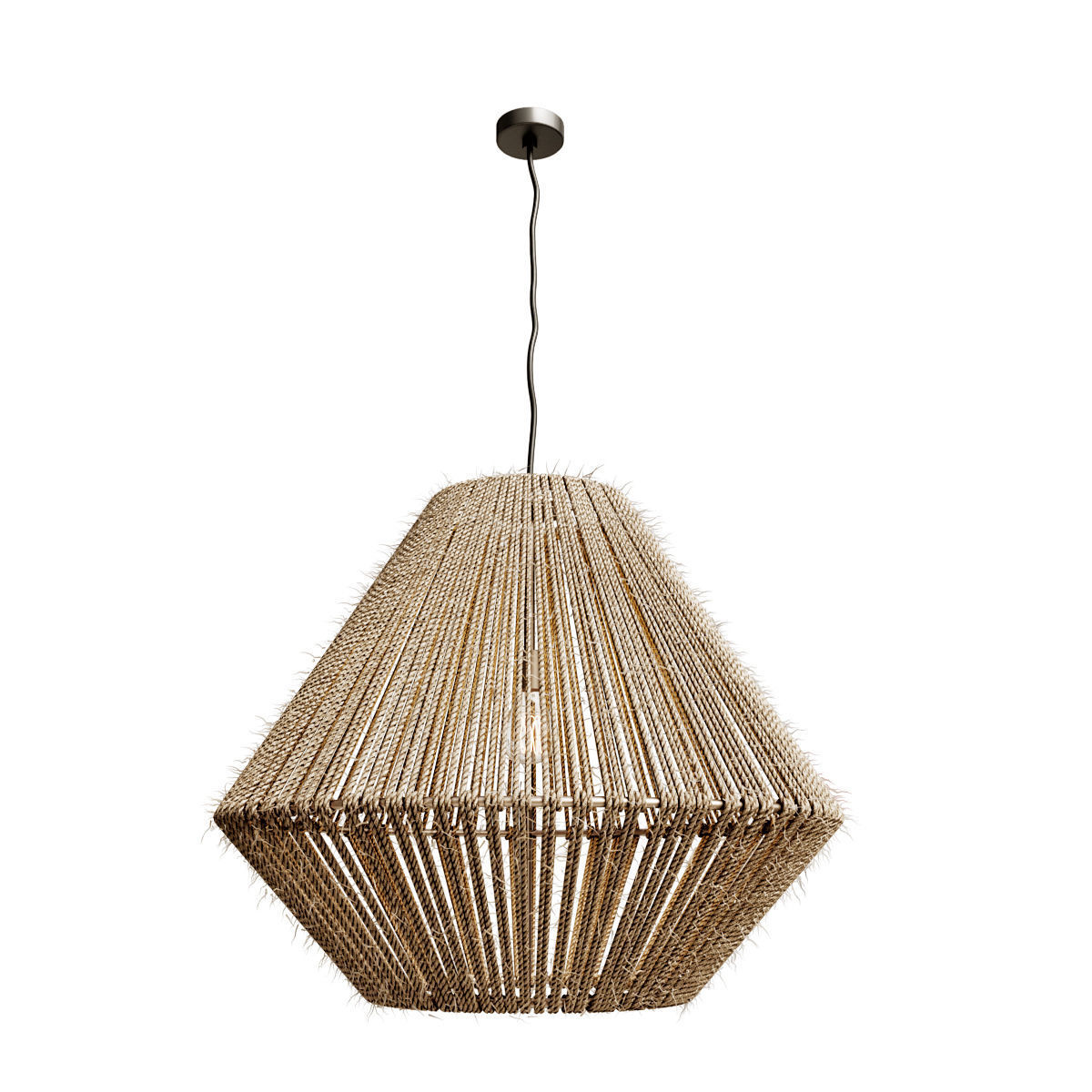 Rags Pendant Lamp 3D model_2