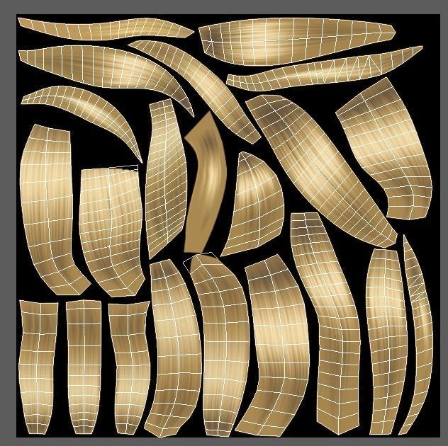 High Poly Subdivision Gothic Style Avatar 3D Model Low-poly 3D model_11