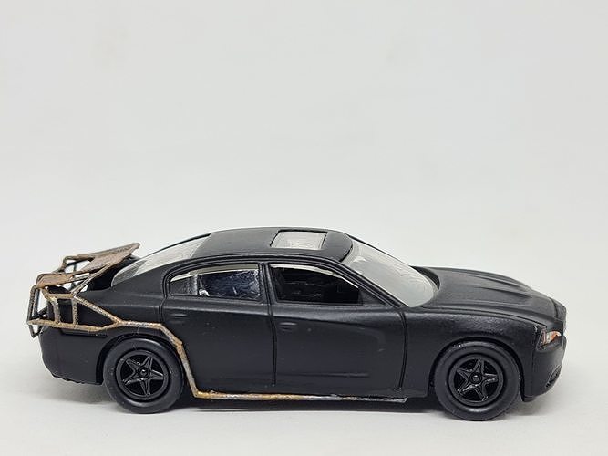 HOT WHEELS FAST FURIOUS FAST FIVE HEIST DODGE CHARGER 3D print model 2