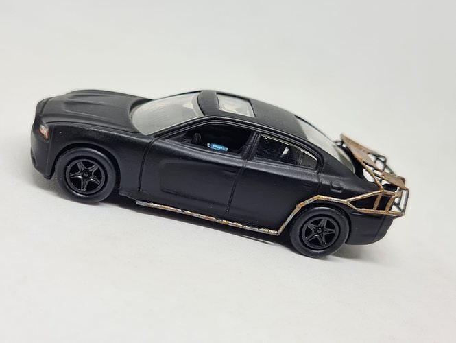 HOT WHEELS FAST FURIOUS FAST FIVE HEIST DODGE CHARGER 3D print model 3