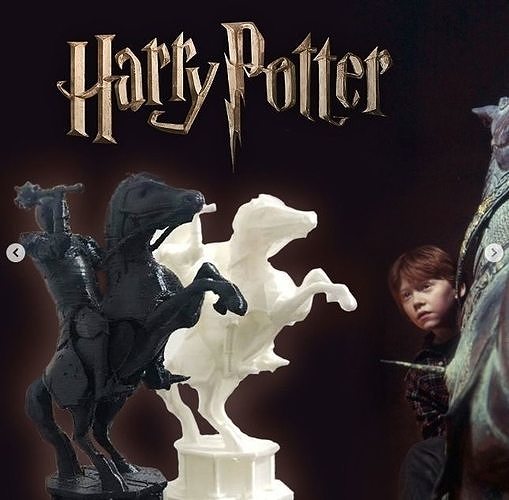 ONLY HORSE Harry Potter - Chess Wizarding Figure 3D print model 3D print model
