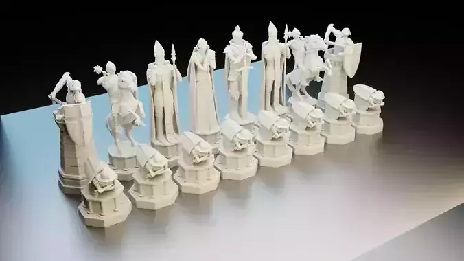 Harry Potter - Chess Wizarding Figure 3D print model 3D print model