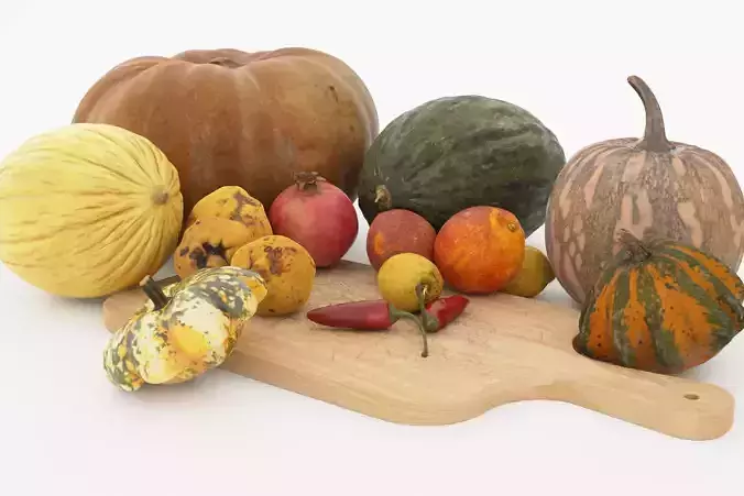 Vegetable StillLife 3D model
