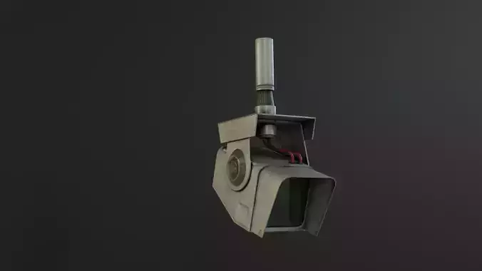 Low Poly Scifi Monitor or Camera