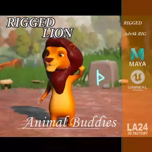 Jungle Animal Buddies - Lion