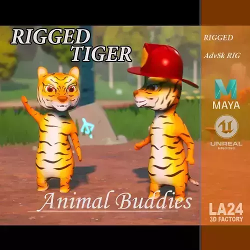 Jungle Animal Buddies - TIGER