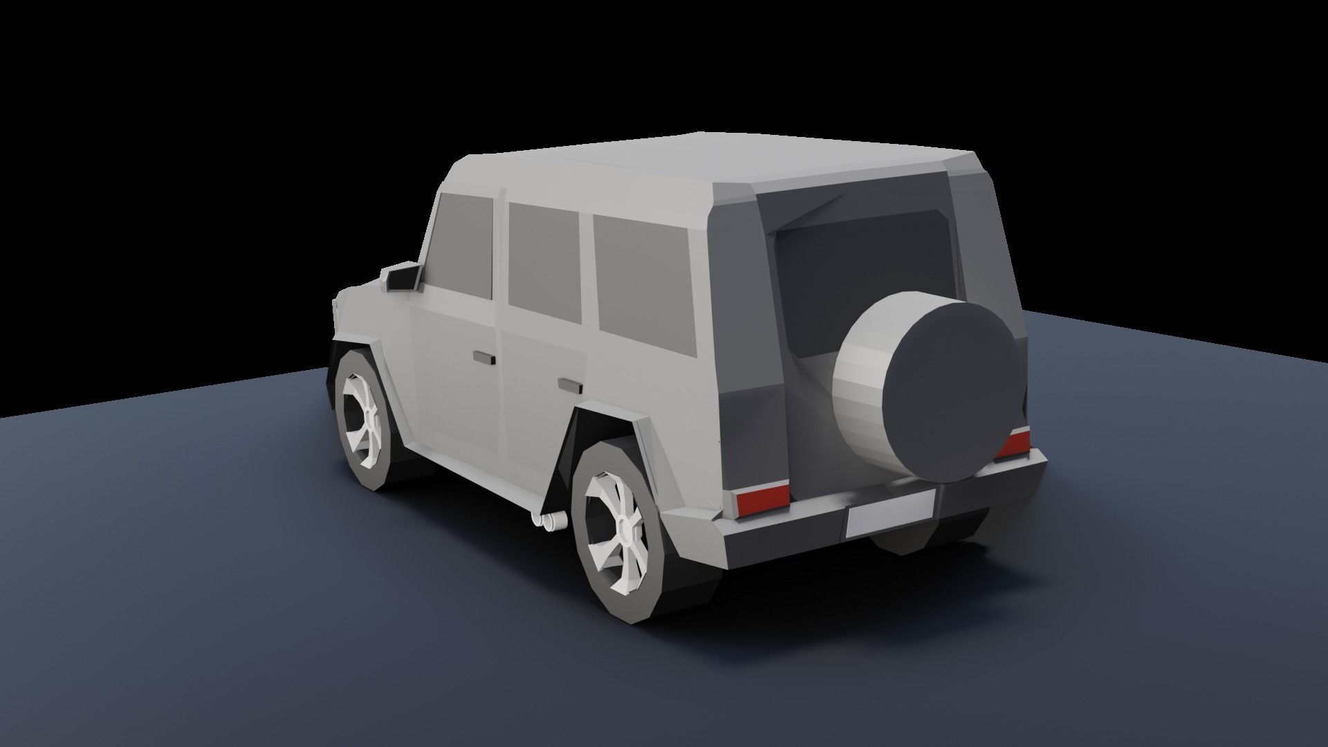 Mercedes Benz G Class - LowPoly Low-poly 3D model_13