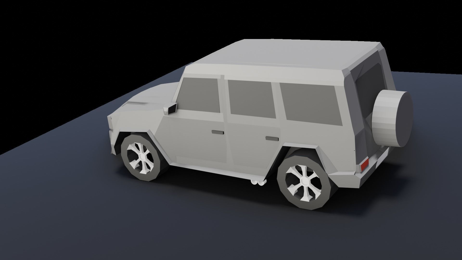 Mercedes Benz G Class - LowPoly Low-poly 3D model_17