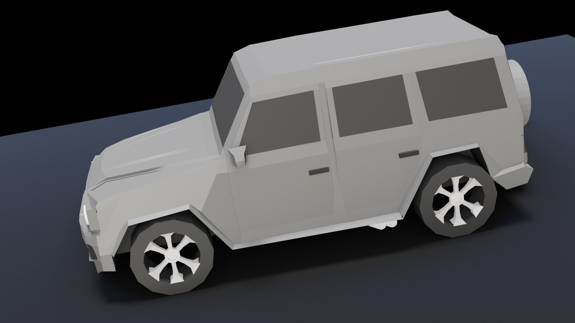 Mercedes Benz G Class - LowPoly Low-poly 3D model_18