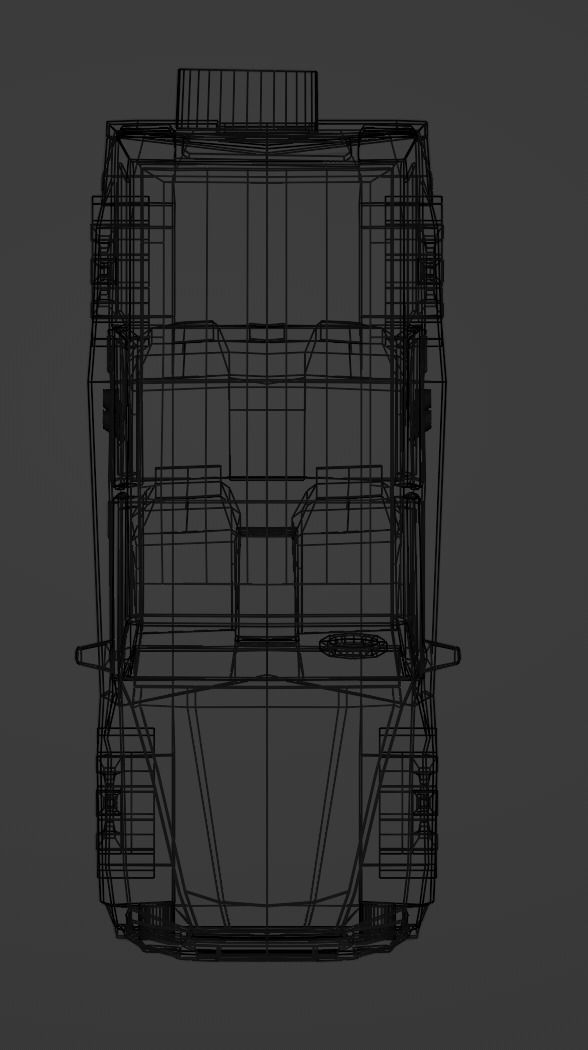 Mercedes Benz G Class - LowPoly Low-poly 3D model_26