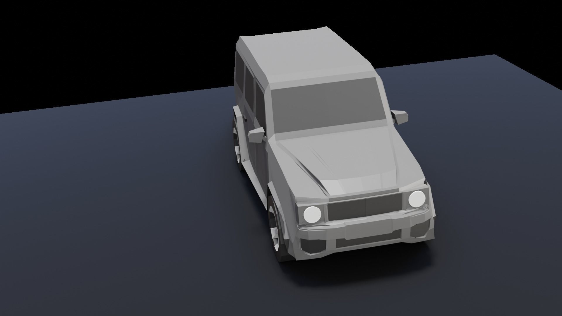 Mercedes Benz G Class - LowPoly Low-poly 3D model_15