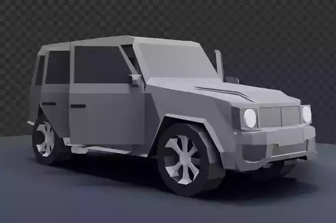 Mercedes Benz G Class - LowPoly