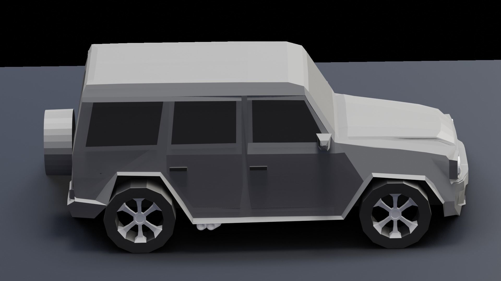 Mercedes Benz G Class - LowPoly Low-poly 3D model_20