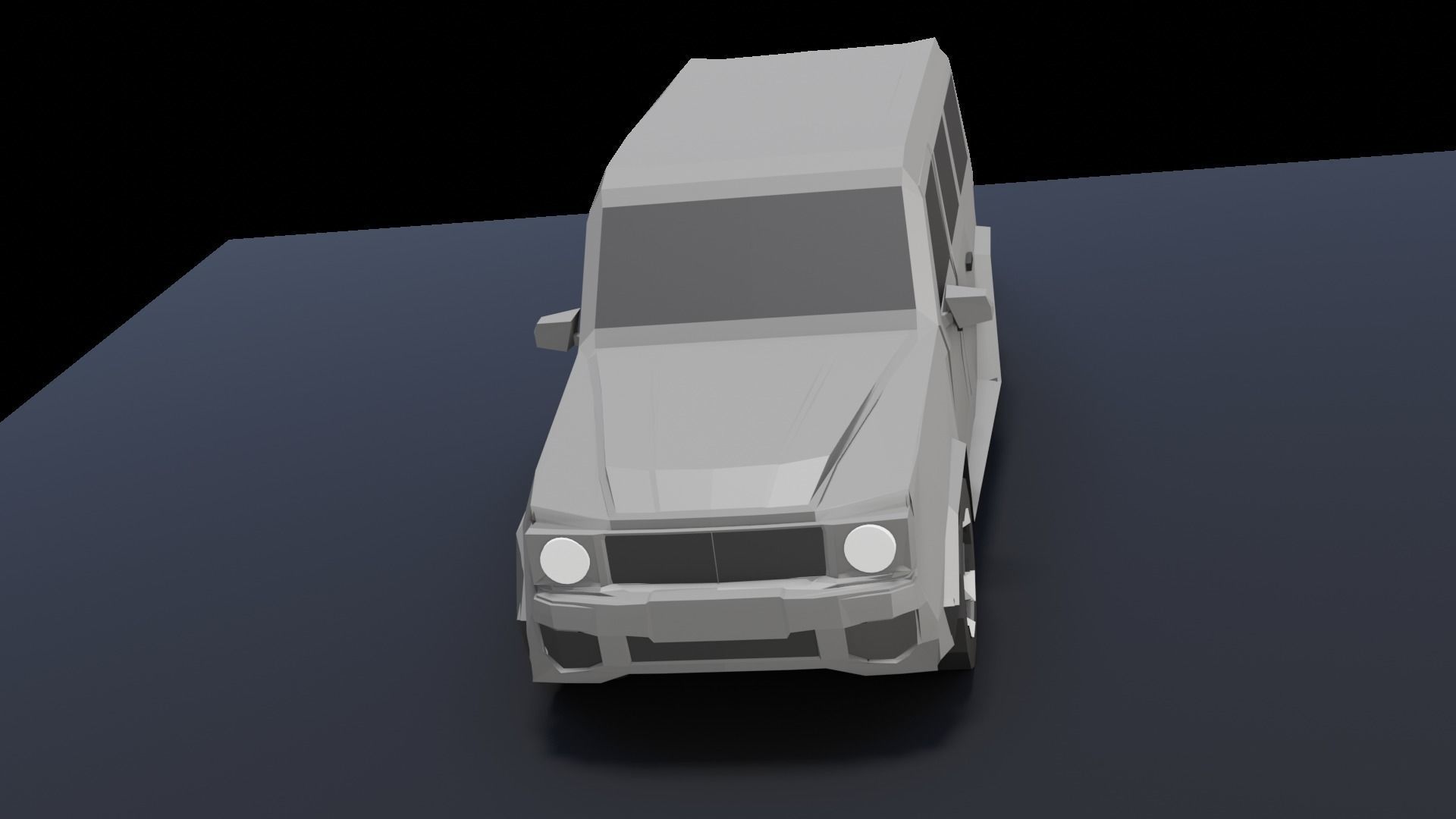 Mercedes Benz G Class - LowPoly Low-poly 3D model_14
