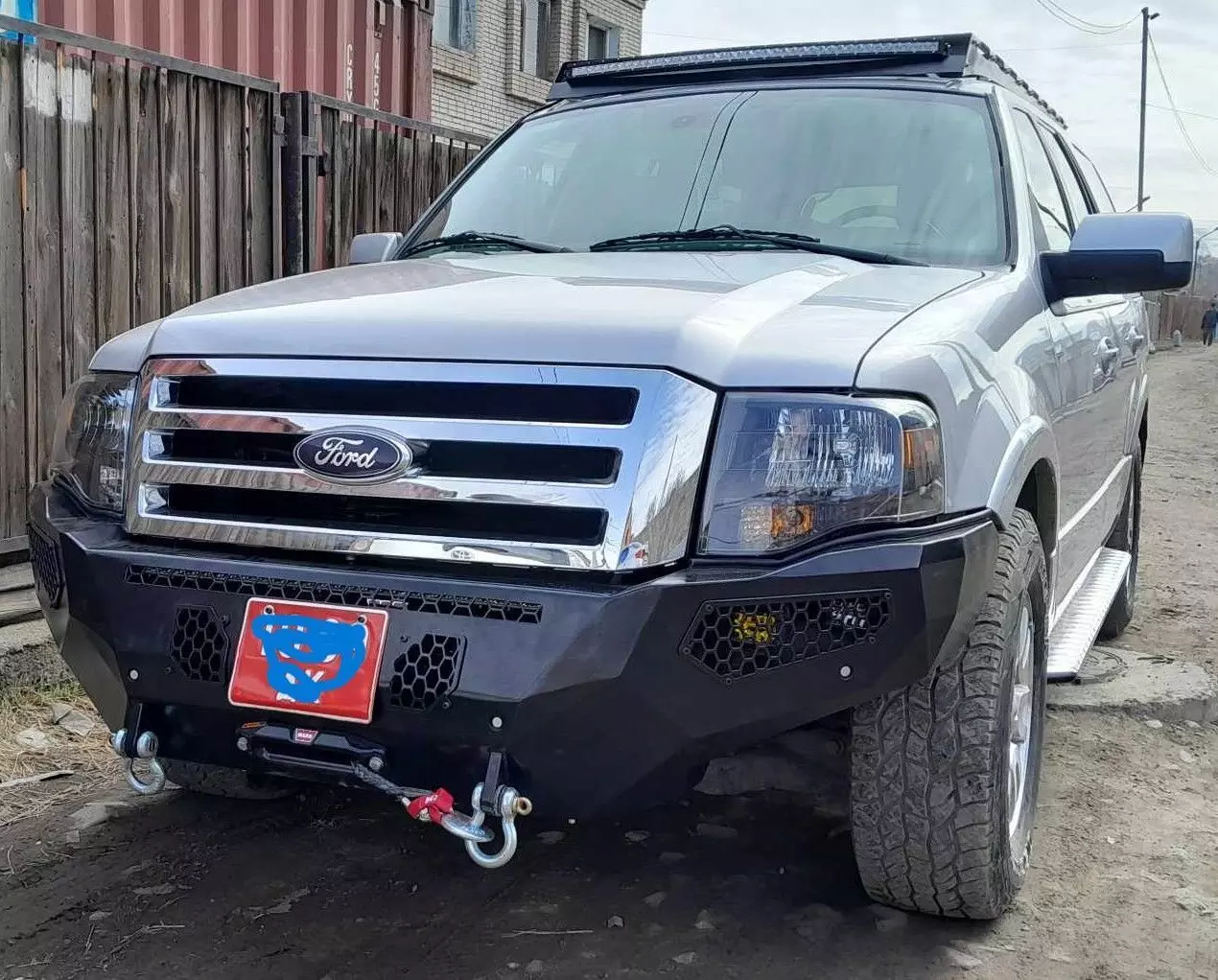 Front bumper model for Ford Expedition 2012 3D model