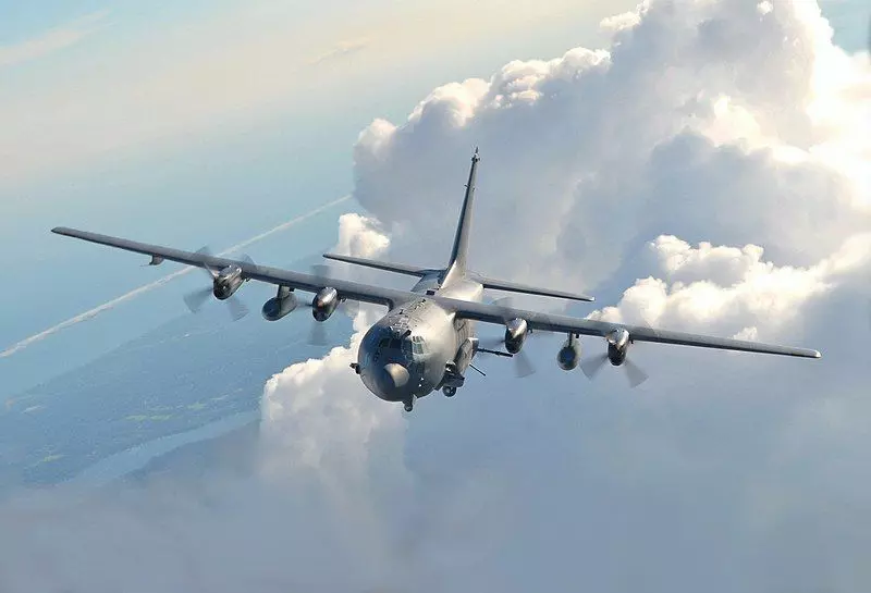 Lockheed AC-130 3D model_0
