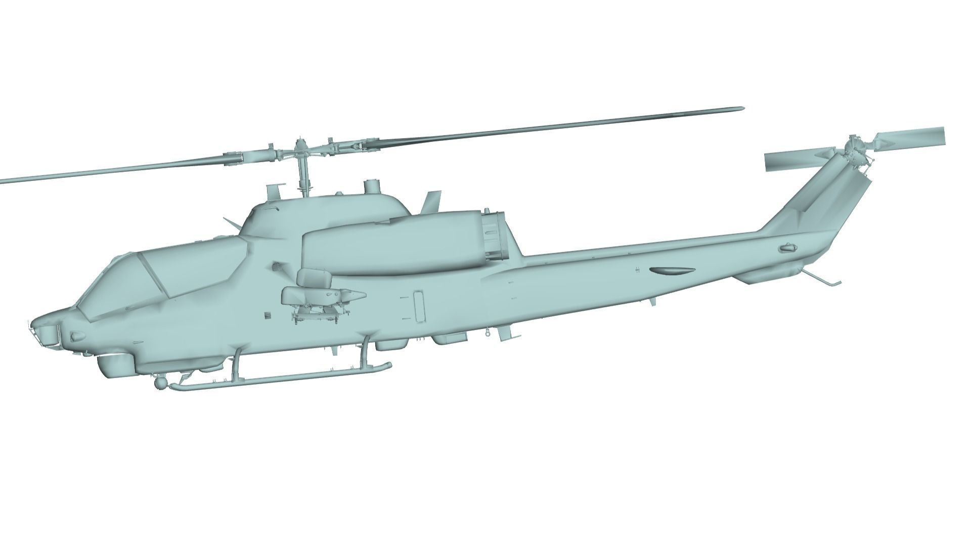 Bell AH-1 SuperCobra 3D model_2