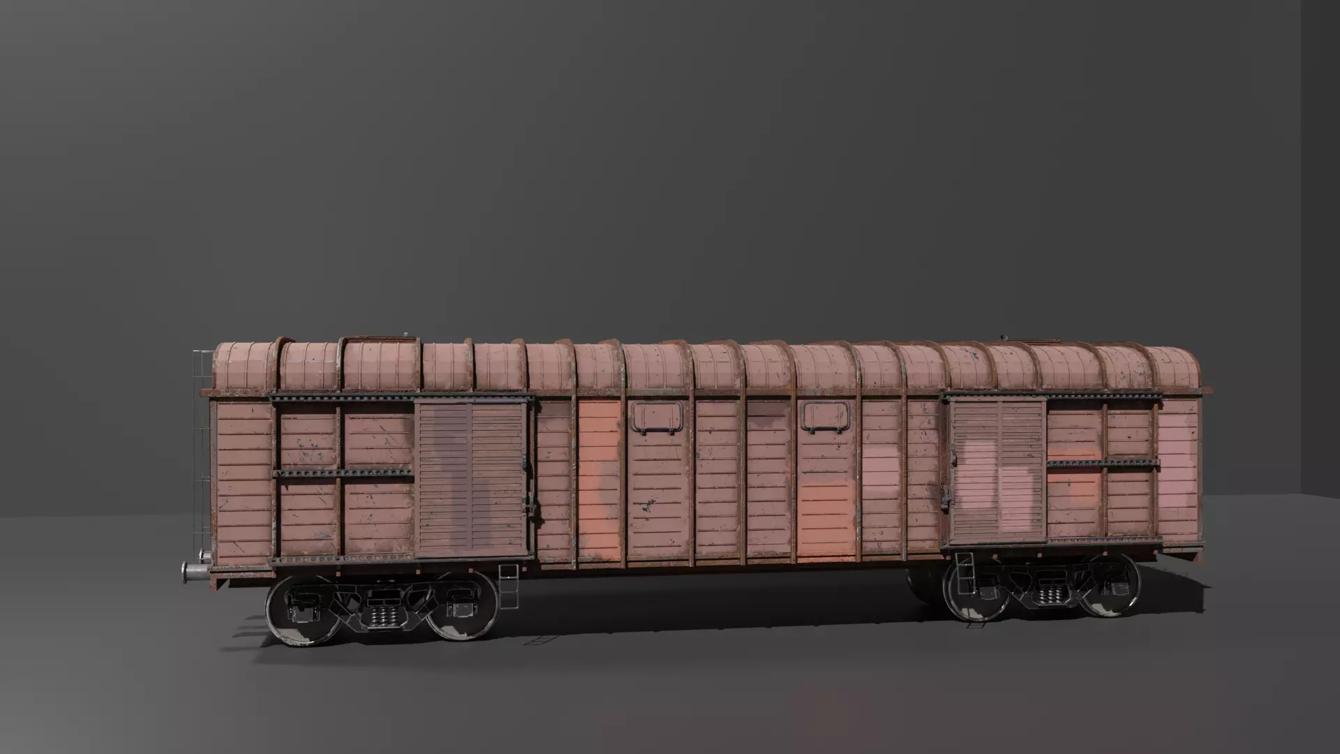 Train Carriage Free 3D model