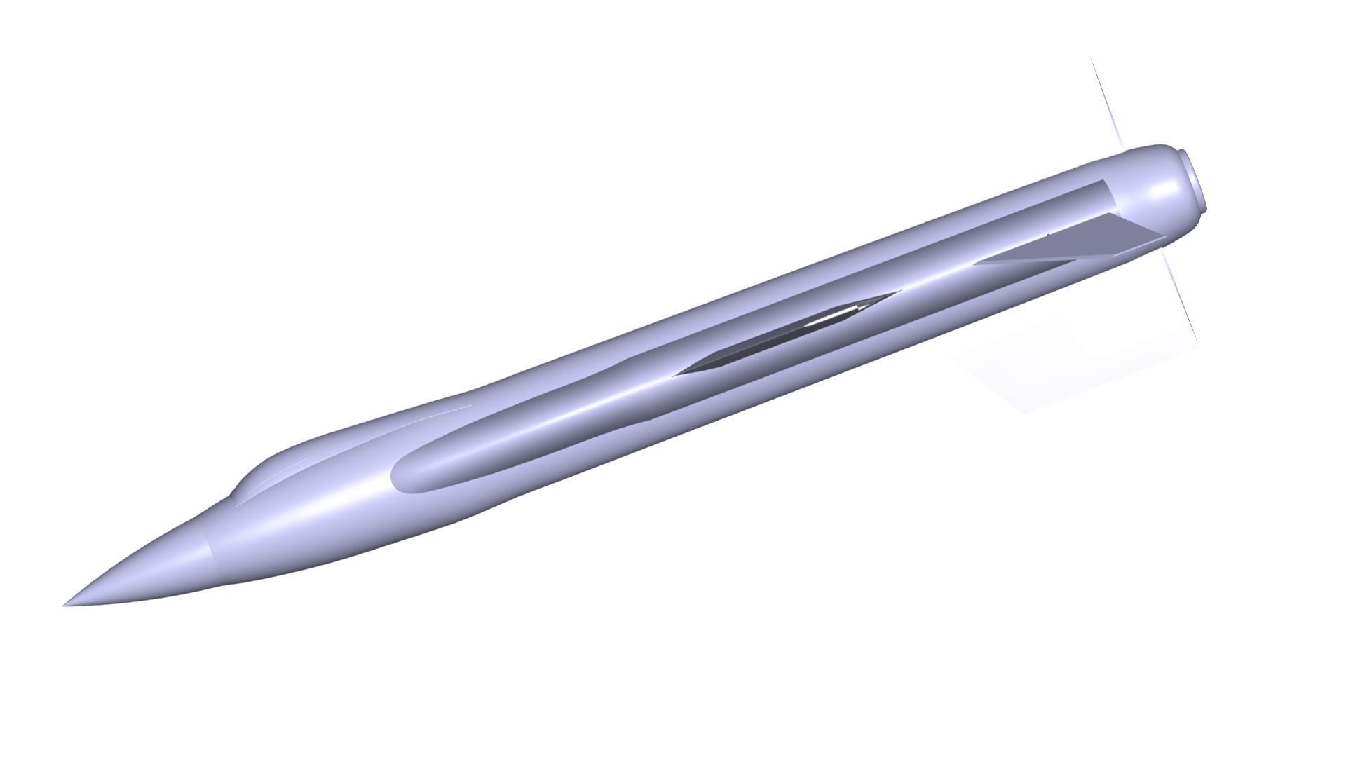North American X-15 3D model_2