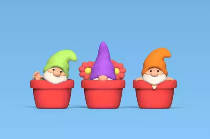 Gnomes Pots
