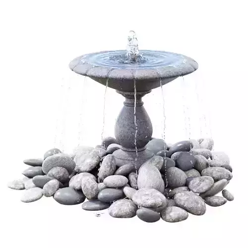 Stone Water with Bowl