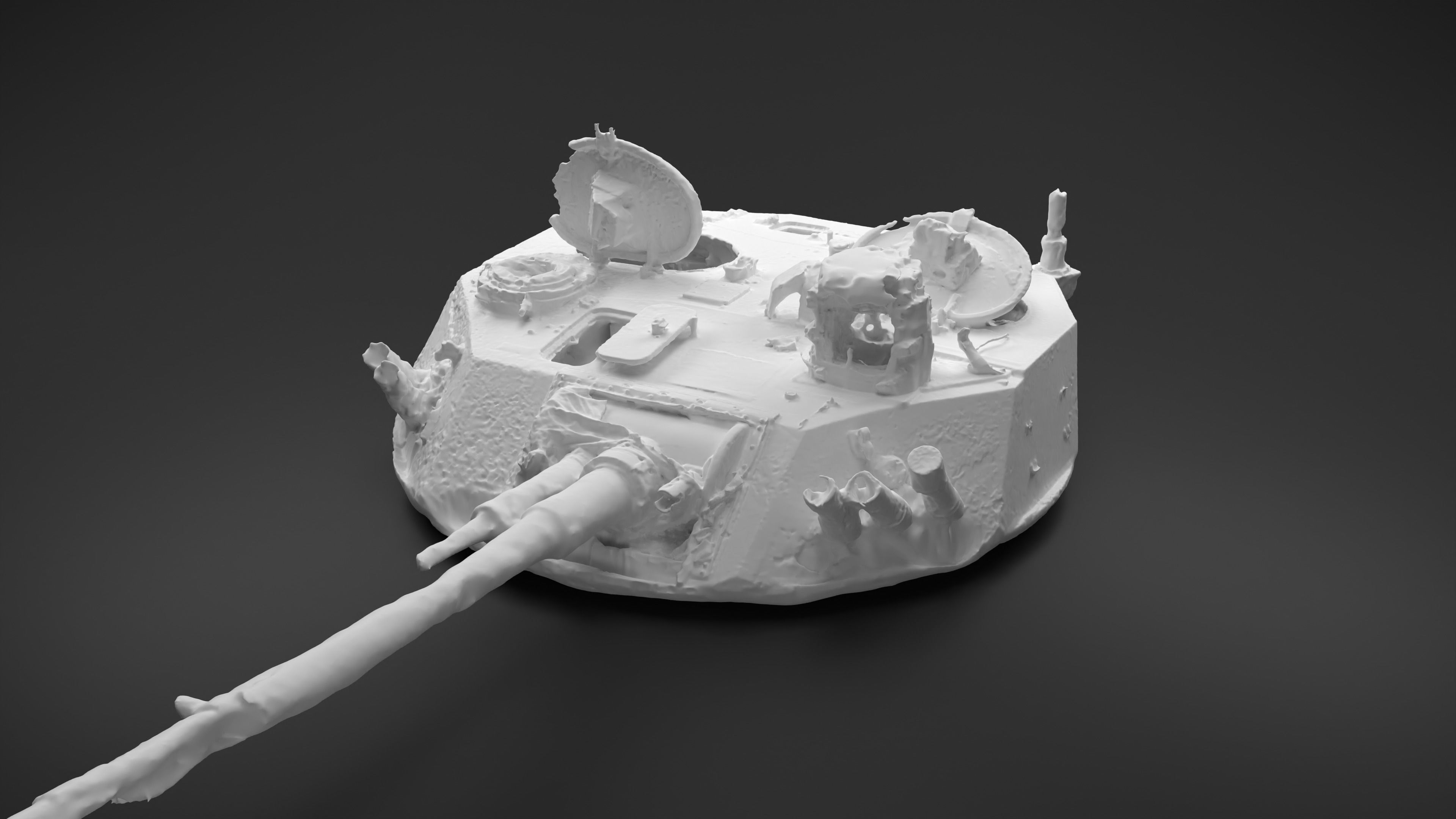 Combat module BMD-4M Bakhcha-U turret Photoscan 3D model_27