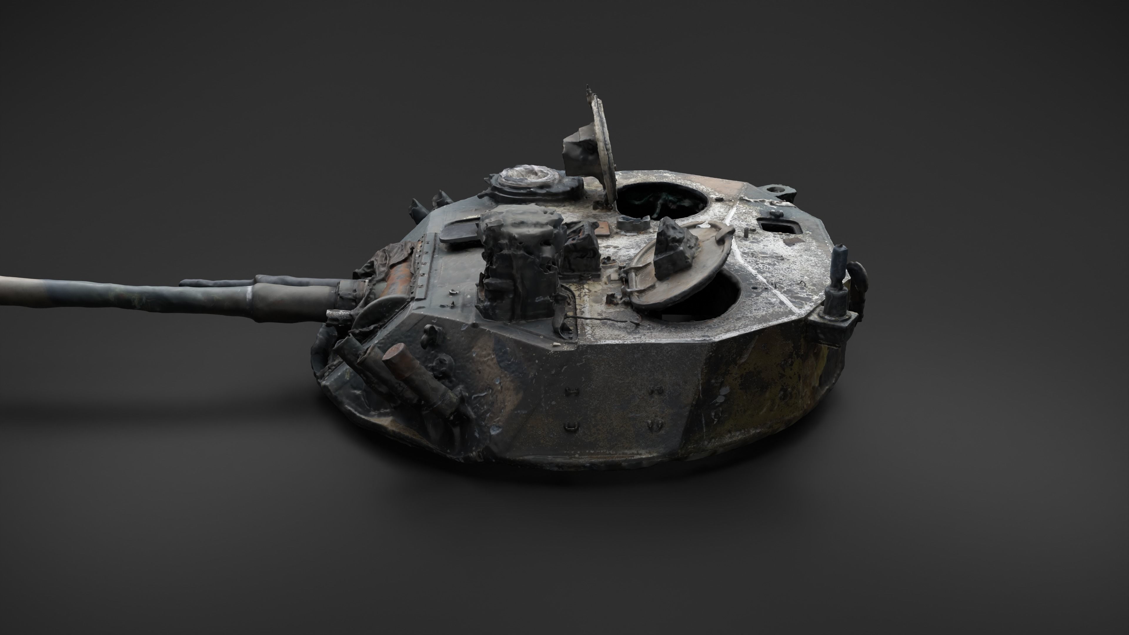 Combat module BMD-4M Bakhcha-U turret Photoscan 3D model_22