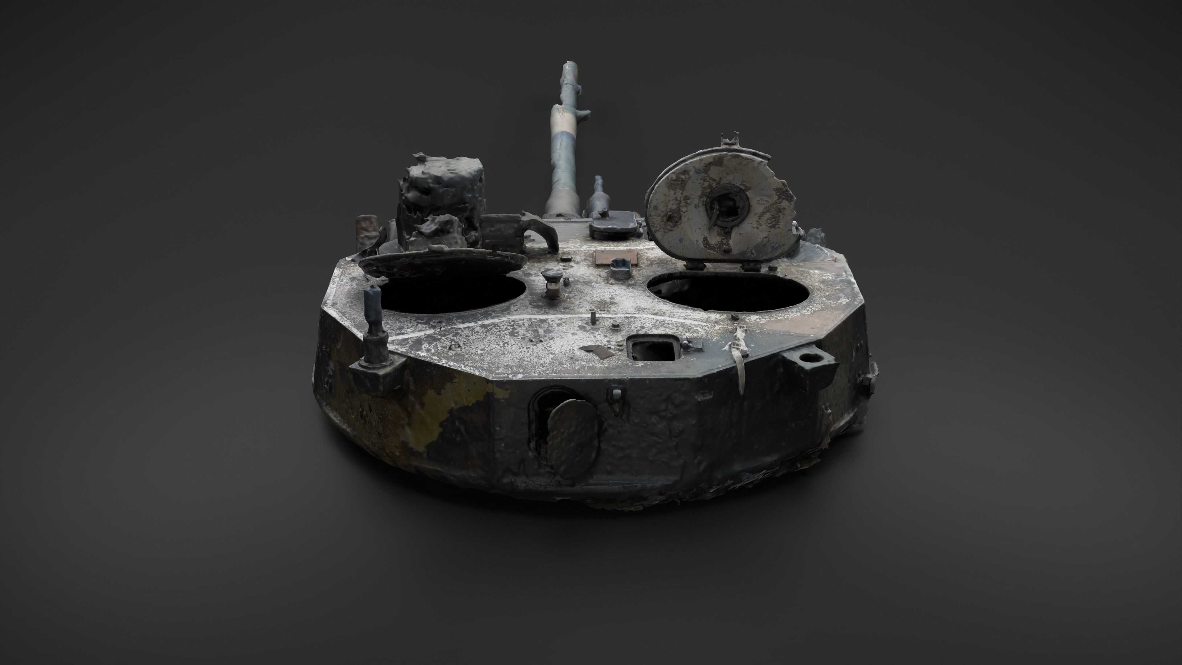 Combat module BMD-4M Bakhcha-U turret Photoscan 3D model_16