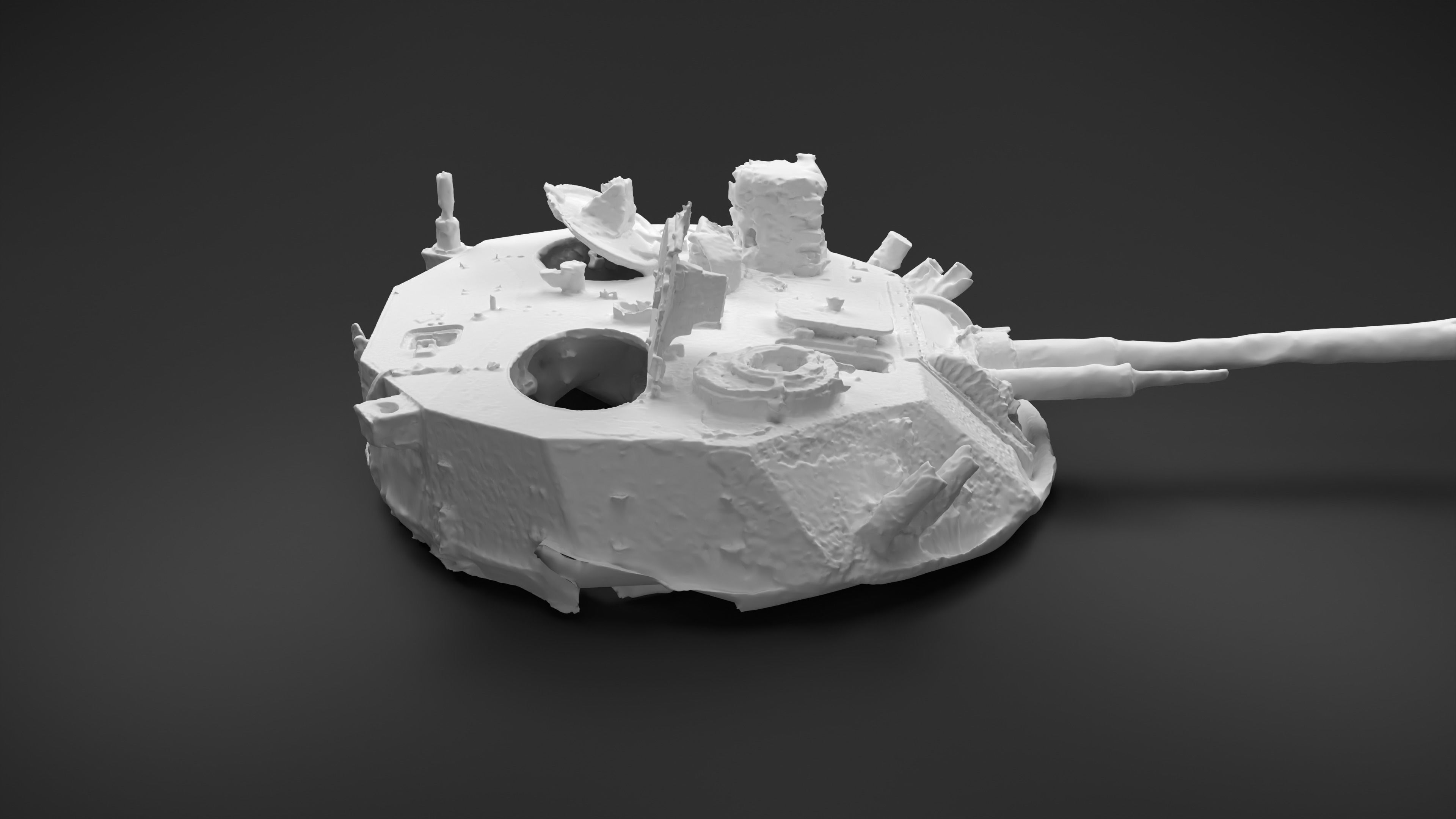 Combat module BMD-4M Bakhcha-U turret Photoscan 3D model_11