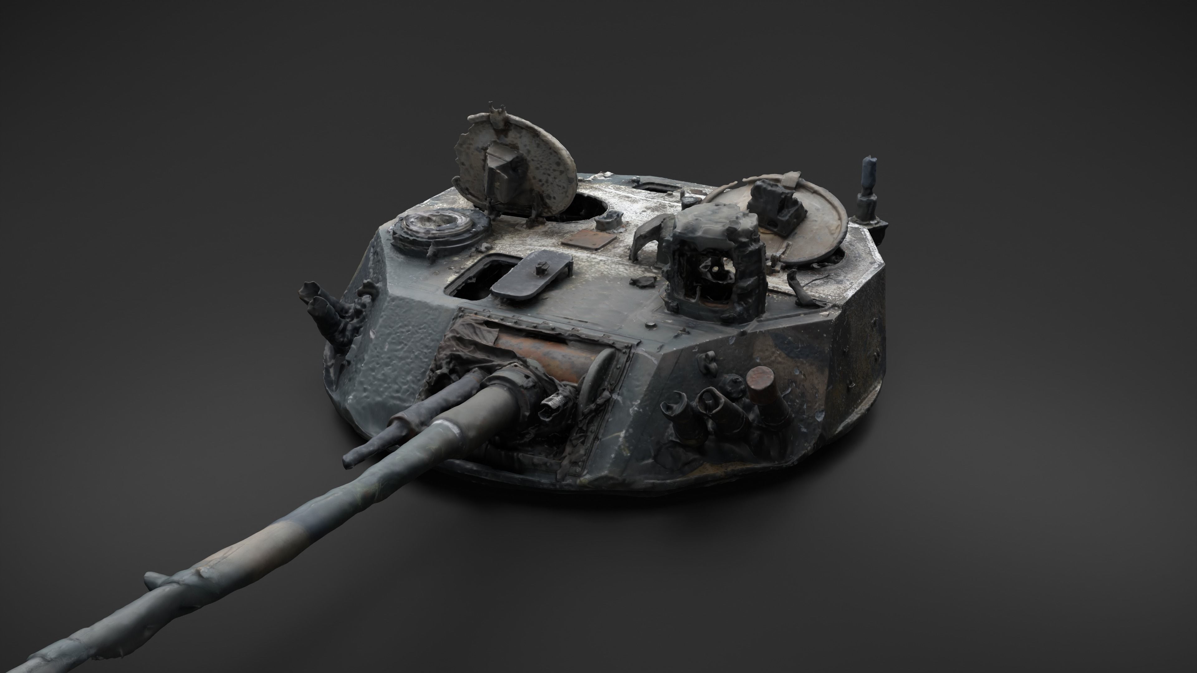 Combat module BMD-4M Bakhcha-U turret Photoscan 3D model_26