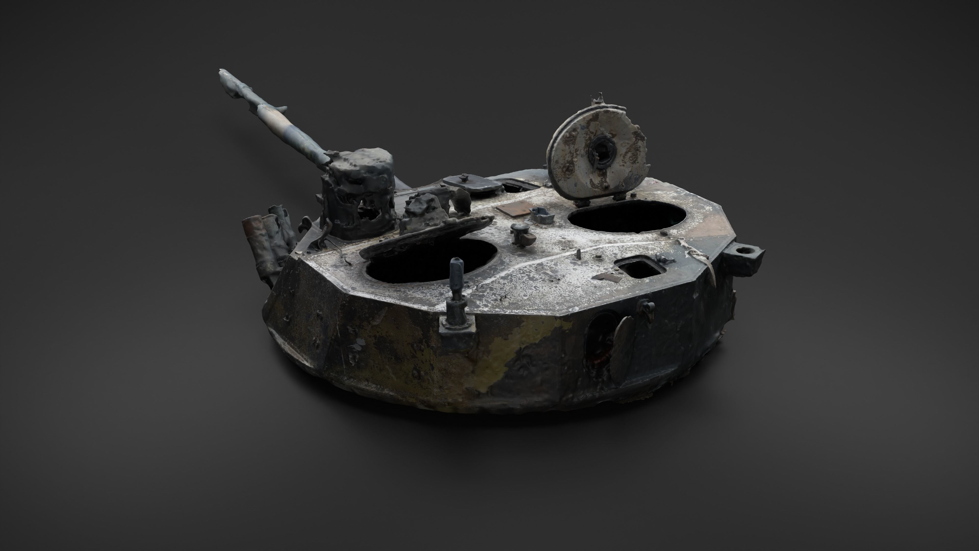 Combat module BMD-4M Bakhcha-U turret Photoscan 3D model_18