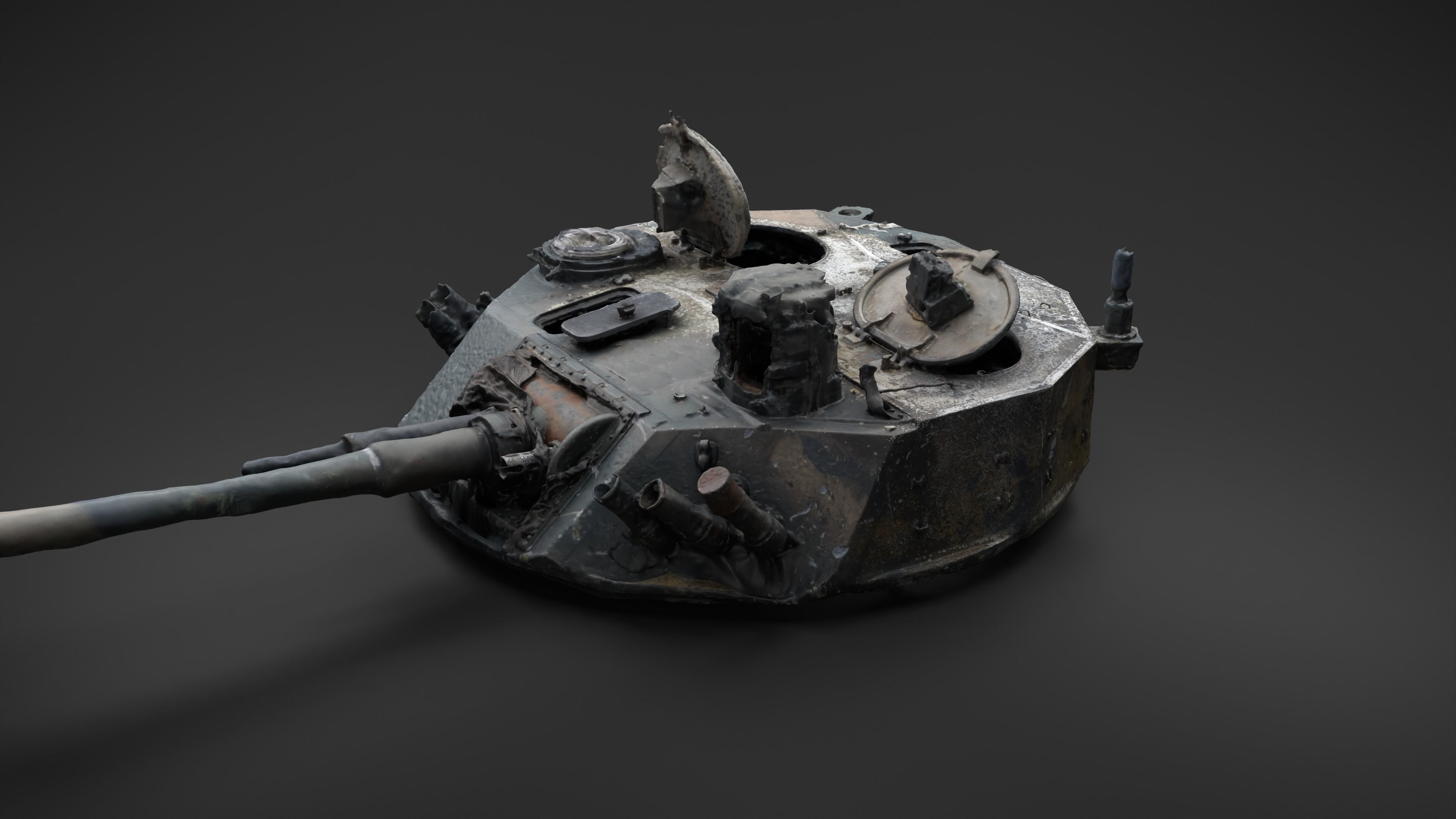 Combat module BMD-4M Bakhcha-U turret Photoscan 3D model_24