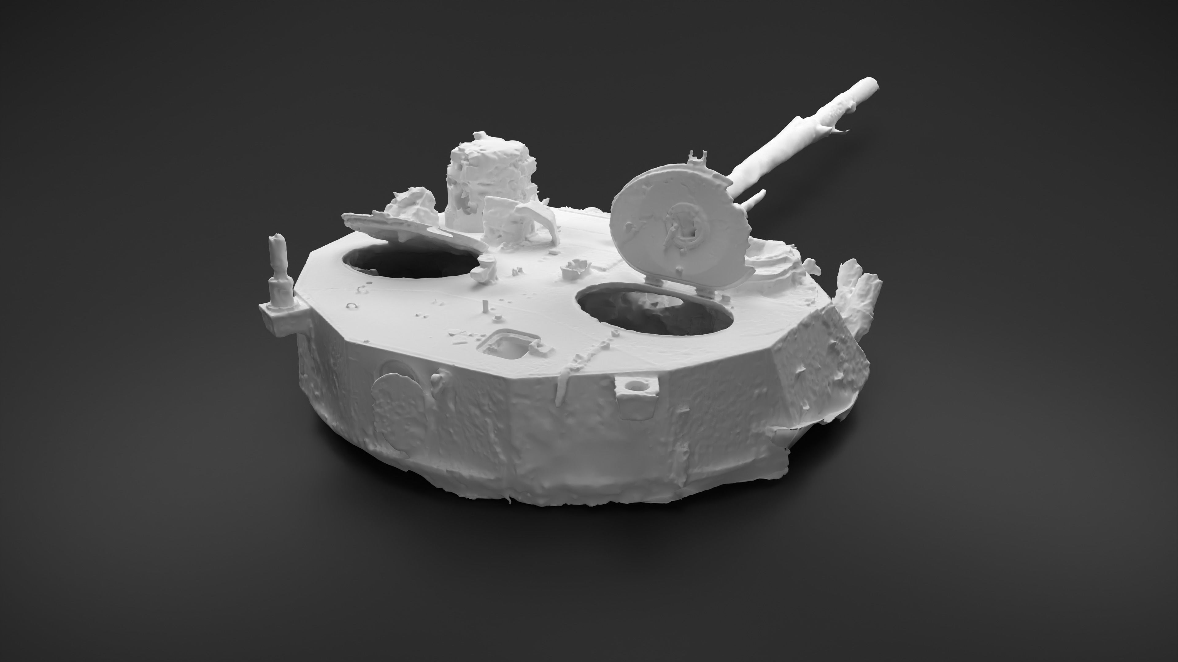 Combat module BMD-4M Bakhcha-U turret Photoscan 3D model_15