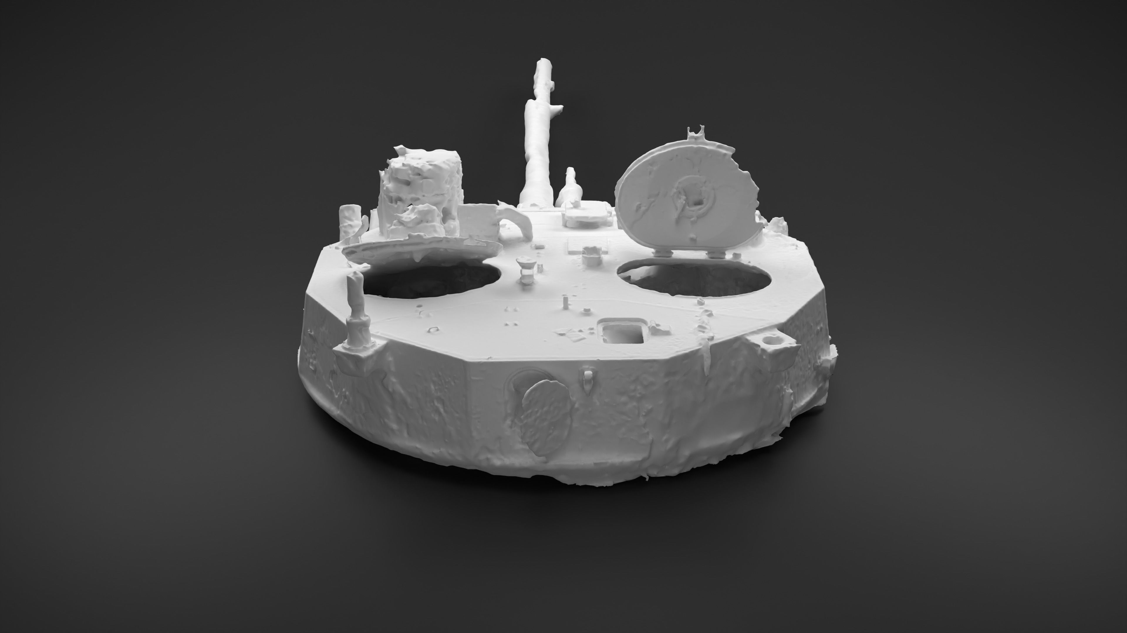 Combat module BMD-4M Bakhcha-U turret Photoscan 3D model_17